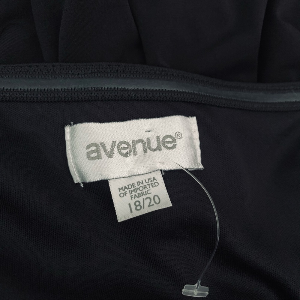 Avenue BLACK One Shoulder Fit & Flare Dress 18/20 - Picture 5 of 5